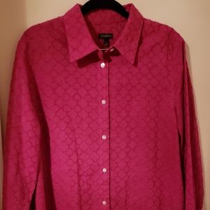 Talbots button down shirt Large